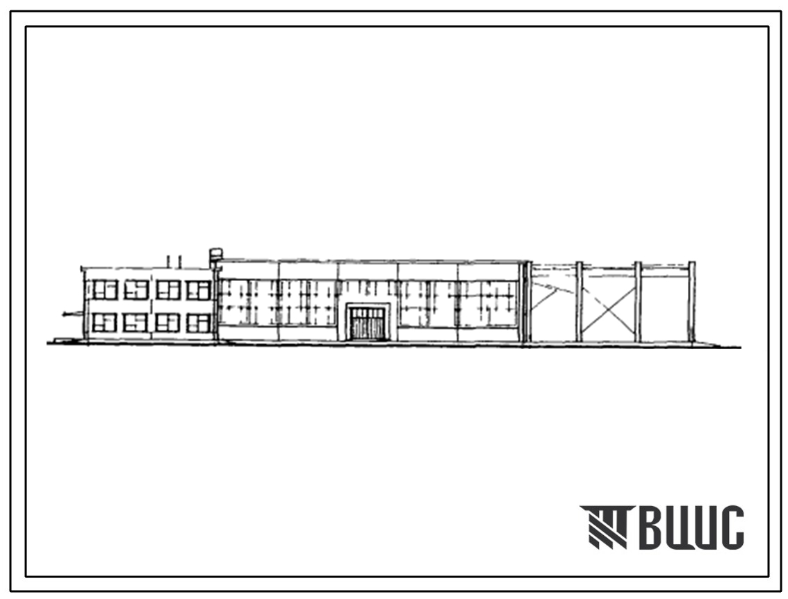Типовой проект 416-7-77 Блок портовых ремонтно-механических мастерских 4 категории.