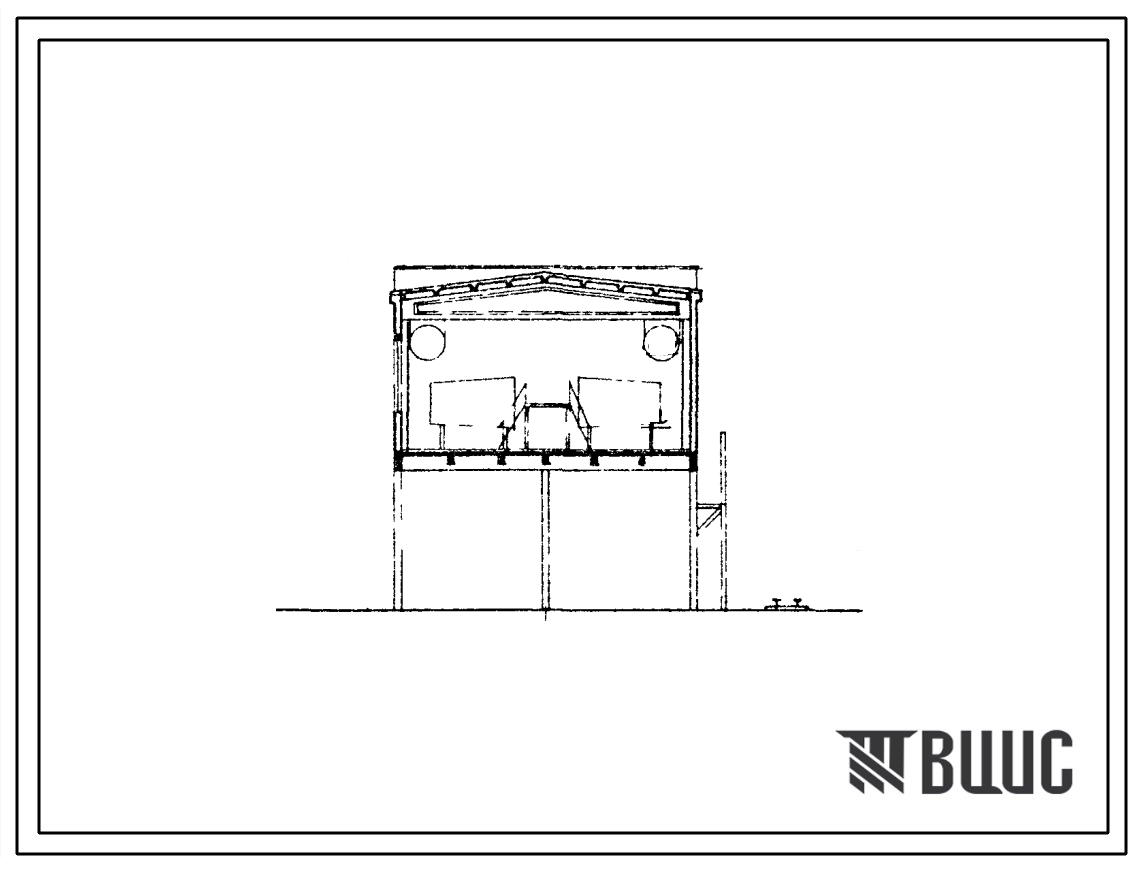 Типовой проект 701-9-2  Продуктовая насосная станция со сливо-наливной эстакадой для спирто-резервуарных групп.