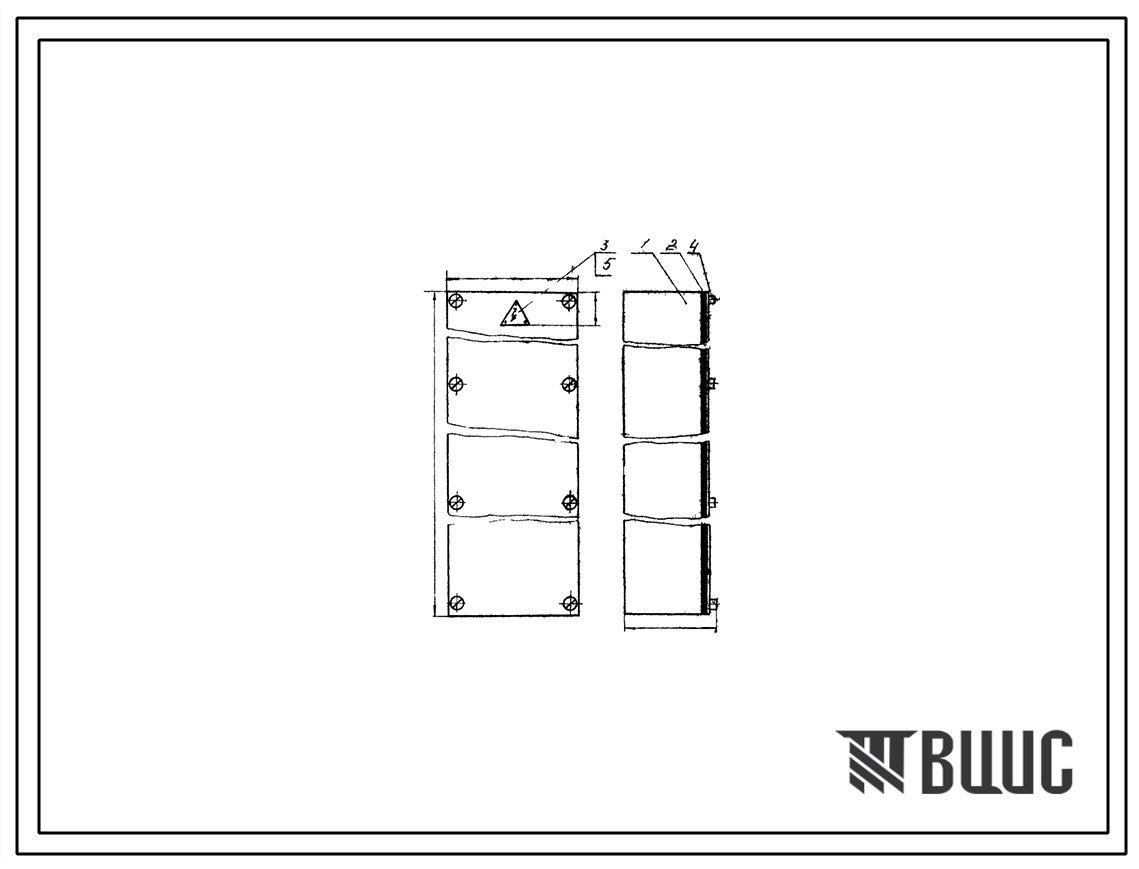 Шифр УГ48-3.600.000 Электрокоробка УГ48-3.600.000