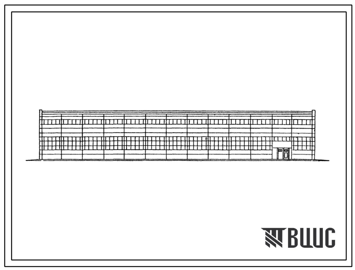 Типовой проект 409-10-35 Арматурно-формовочное отделение сборно-разборной базы-полигона по изготовлению железобетонных изделий для строительства автодорог и мостов производительностью 10 000 м? в год.