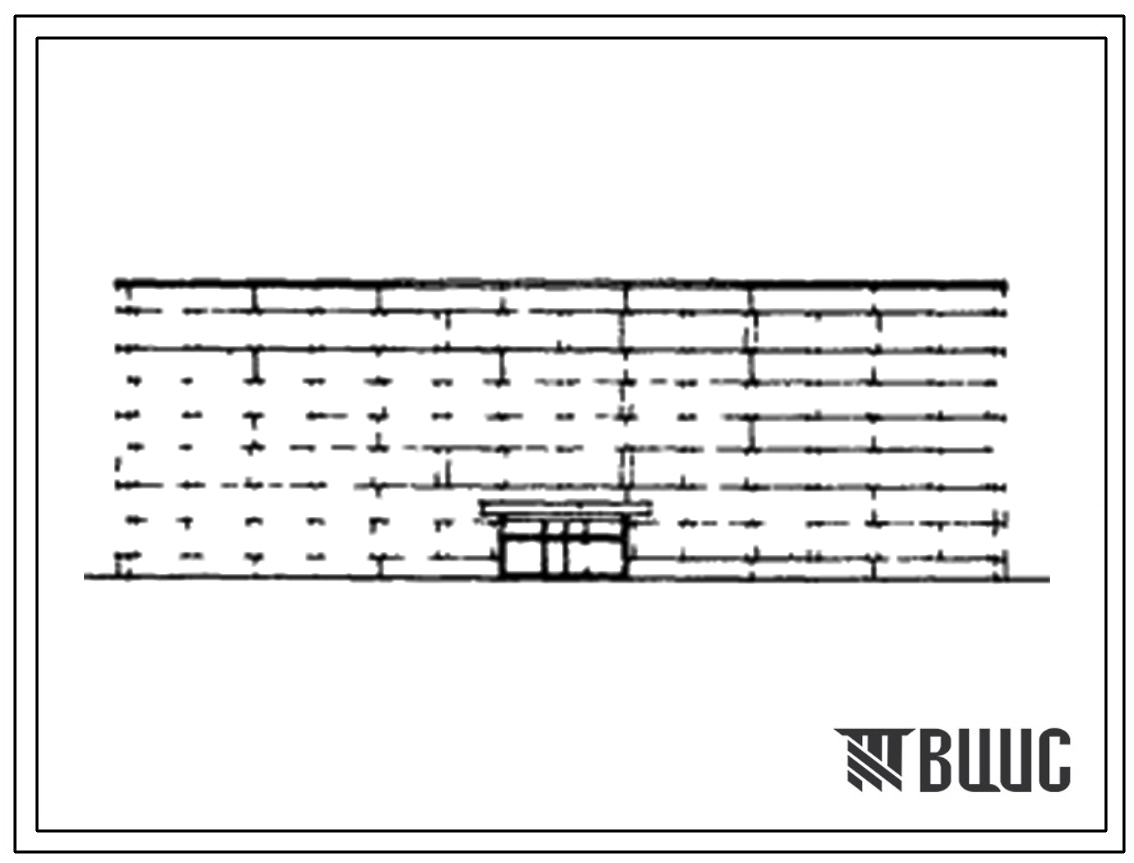 Типовой проект 416-1-50 Здание заводоуправления четырехэтажное с сеткой колонн (6+3+6)х6м длиной 42м.