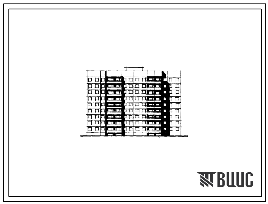 Типовой проект 84-039/1.2 Серия 84 (Шаг поперечных стен 2,4; 3,6; 4,8 и 6,0 м СТЕНЫ ИЗ ОДНОСЛОЙНЫХ КЕРАМЗИТОБЕТОННЫХ ПАНЕЛЕЙ, Пятиэтажные, Девятиэтажные)