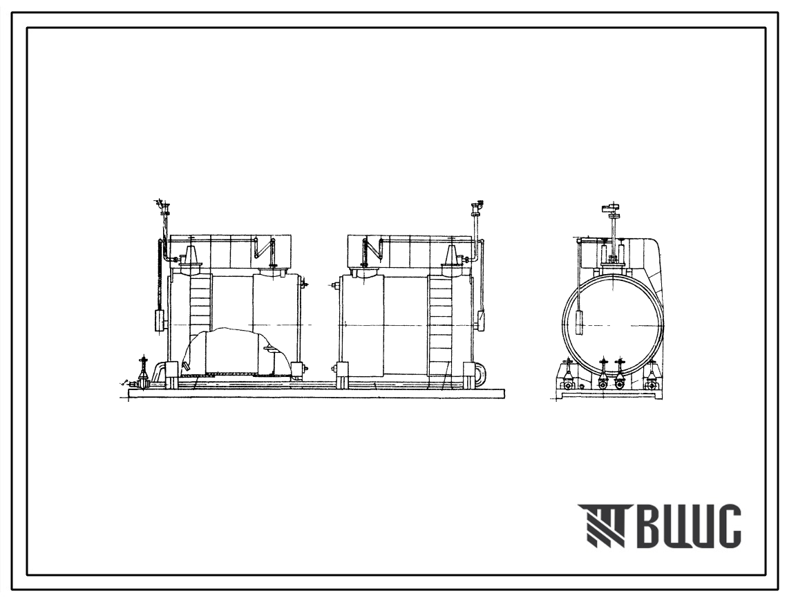 Типовой проект 704-1-118 Блоки резервуаров для светлых и темных нефтепродуктов 2х10 м?.