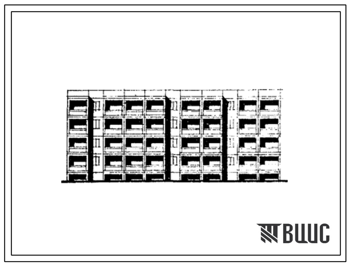 Типовой проект ТДСК-71А/77-010сп/1 Блок-секция четырехэтажная 24-квартирная    рядовая (двухкомнатных 2А — 12, 2Б — 8, трехкомнатных 3Б - 4).