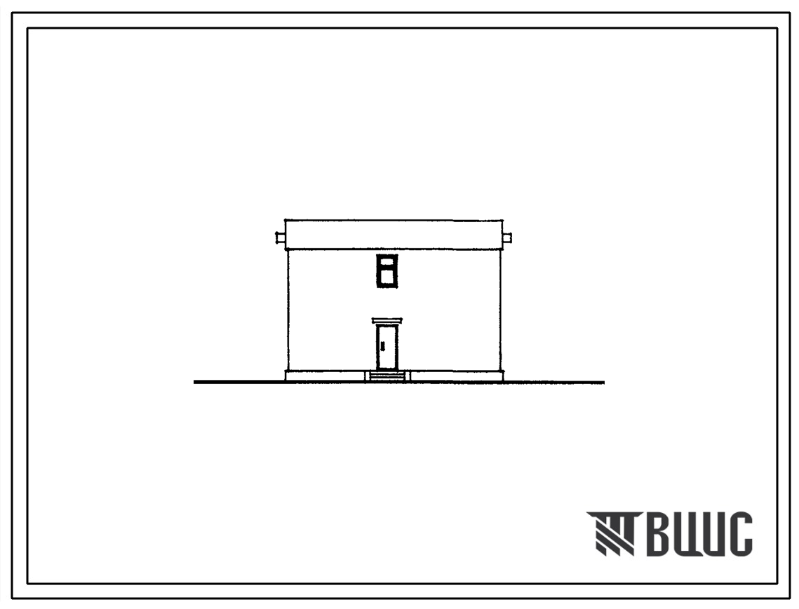 Типовой проект 144-227-1с.83 Одноквартирный жилой дом с четырехкомнатной квартирой в двух уровнях.