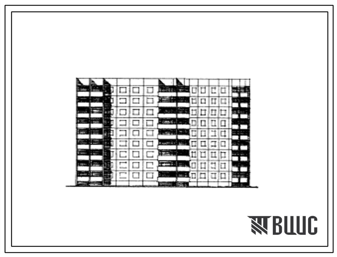 Типовой проект 121-048/1 Девятиэтажная блок-секция поворотная (внутренний угол) под углом 135? на 54 квартиры (двухкомнатных 2Б-18; трехкомнатных 3А-18; четырехкомнатных 4Б-18).