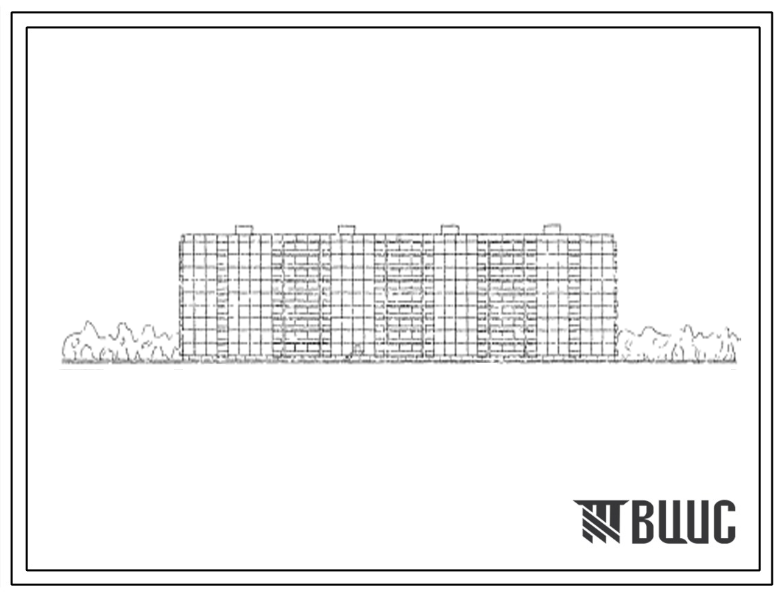 Типовой проект 1КГ-480-50  Четырехсекционный девятиэтажный крупнопанельный жилой дом на 233 квартиры (однокомнатных -81, двухкомнатных -124, трехкомнатных  27, четырехкомнатных  1).Для строительства на участках с неравномерно сжимаемыми грунтами.