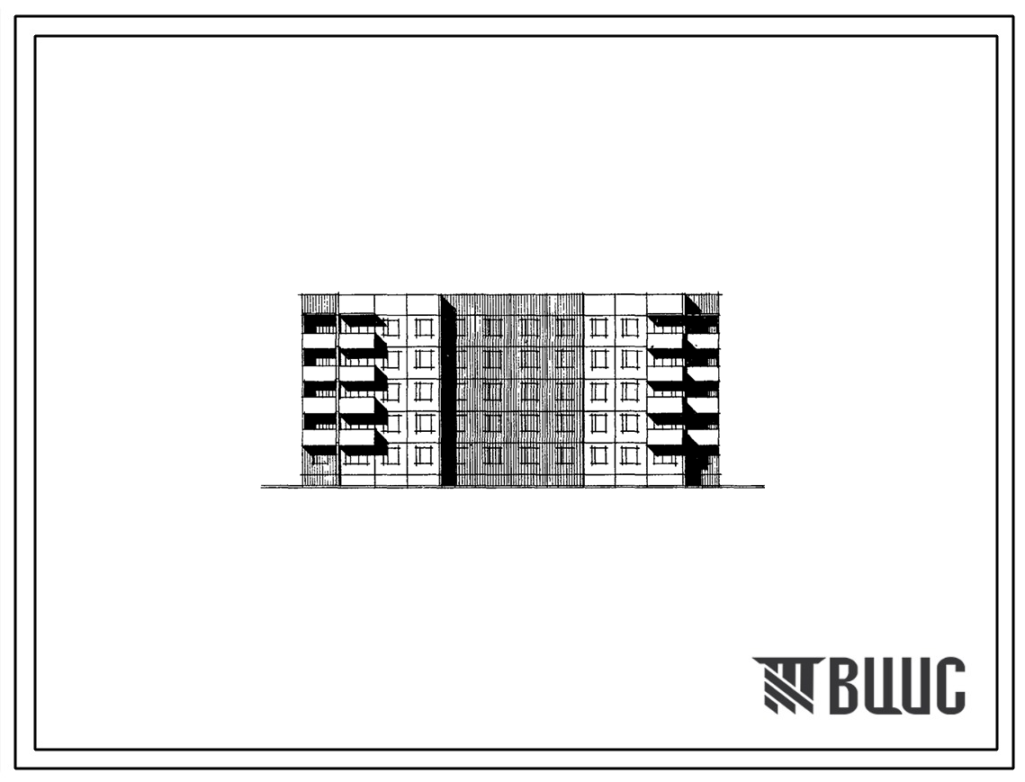 Типовой проект 91-06 5-этажная 30-квартирная рядовая блок-секция 2А.3Б.3Б-2А.3Б.3Б (двухкомнатных-10, трехкомнатных-20). Для строительства во 2Б, 2В, 2Г, 3А, 3Б и 3В климатических подрайонах.