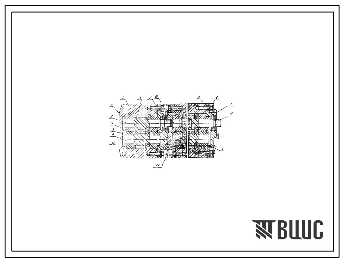 Шифр НШ1010Г-3 Насос шестеренный НШ1010Г-3