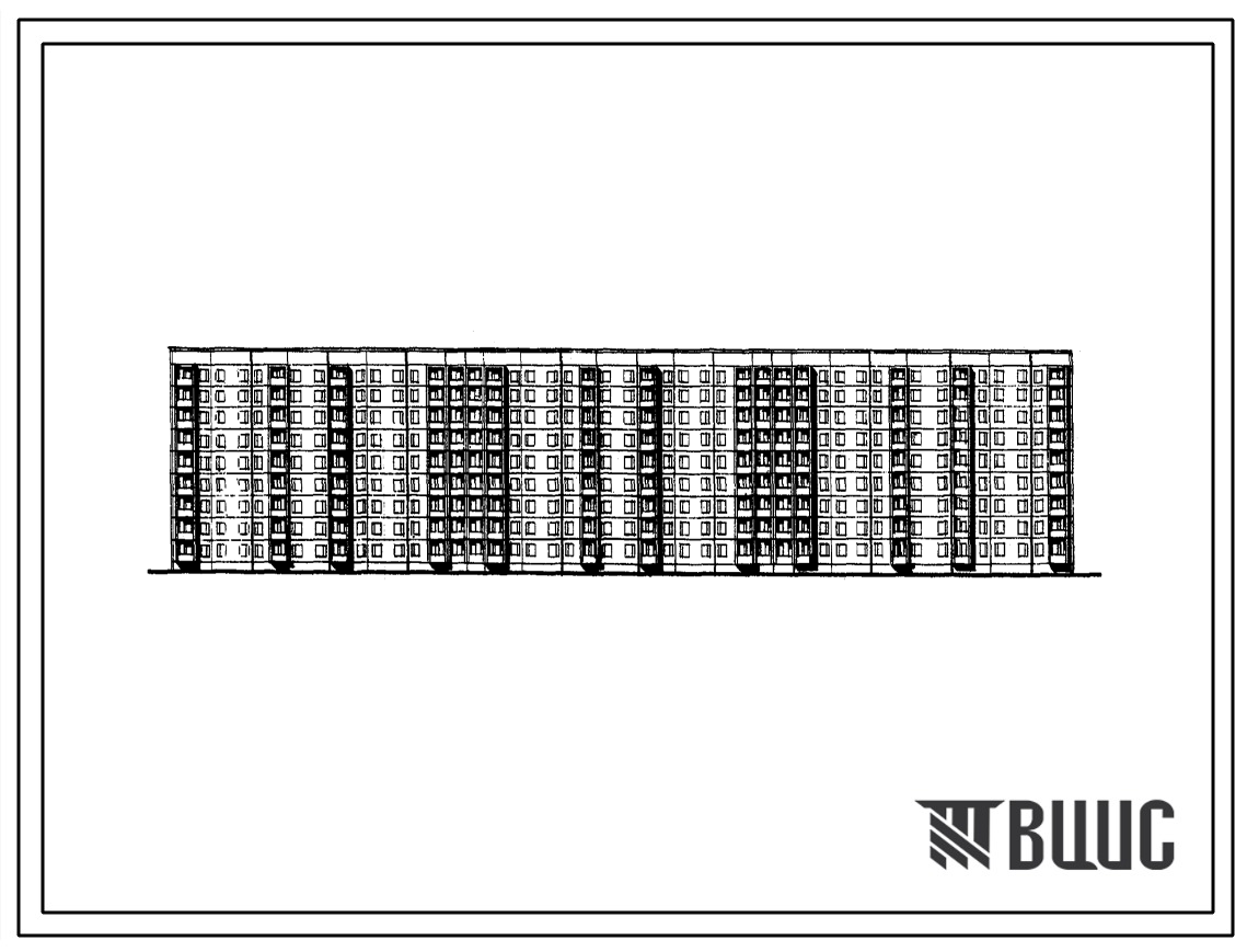 111-135-13с/1 Девятиэтажный шестисекционный жилой дом на 216 квартир (однокомнатных 1Б-2, двухкомнатных 2А-18, 2Б-106, трехкомнатных 3А-36, 3Б-54). Для строительства в районах сейсмичностью 7, 8 и 9 баллов в 1В климатическом подрайоне и условий строительс