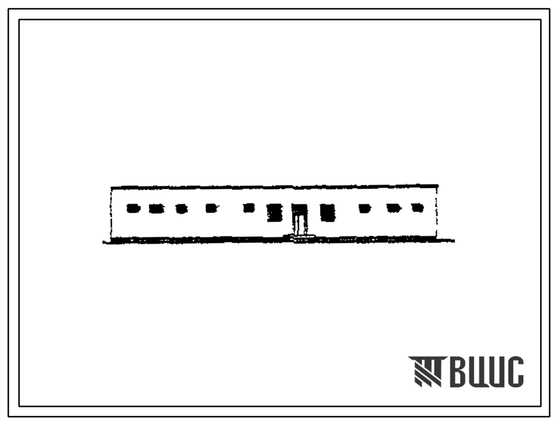 Типовой проект ВП 347-83 (32-38-КК) Гарнизонная гауптвахта на 25 мест со стенами из кирпича