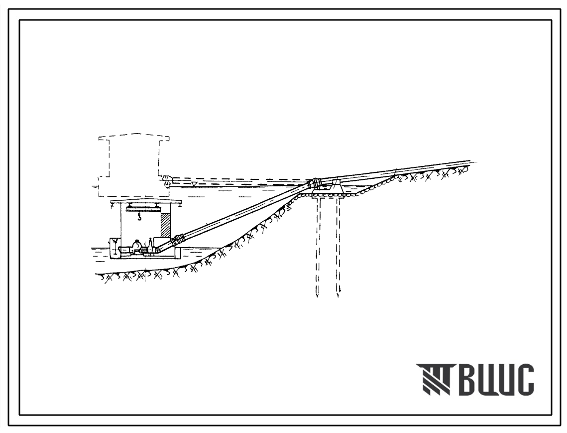 Типовой проект 820-103 Плавучие оросительные насосные станции производительностью от 0,2 до 4,0 м3/сек, напором до 100 м. Проект может быть применен в районах с сейсмичностью до 8 баллов.