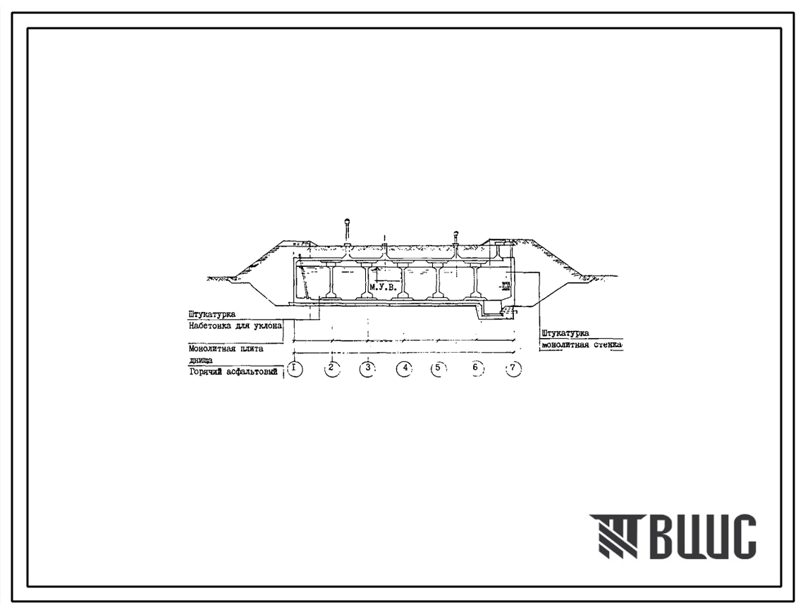 Типовой проект 901-4-53с Резервуар для воды емкостью 2000 м3 цилиндрический из монолитного железобетона. Сейсмичность 8, 9 баллов.