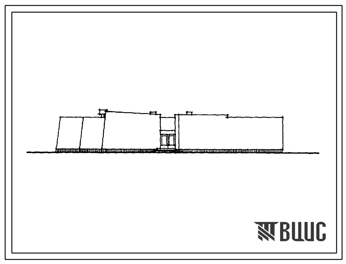 Типовой проект 244-4-57 Лыжная база для баз отдыха (стены из кирпича). Для строительства в 1В климатическом подрайоне, 2 и 3 климатических районах.