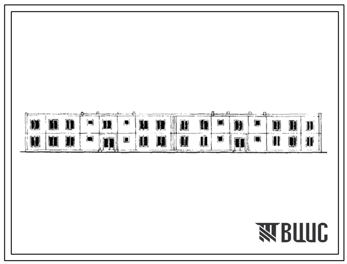 Типовой проект 111-46-12сп/1 Двухэтажный двухсекционный до на 8 квартир (трехкомнатных 3Б-2, четырехкомнатных 4Б-2, пятикомнатных 5Б-2). Для строительства в 4А и 4Г климатических подрайонах Узбекской ССР сейсмичностью 7, 8 баллов с грунтами 2 типа просадо