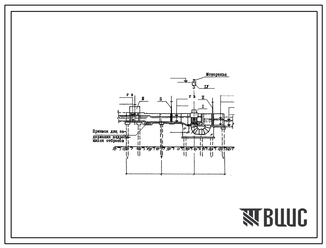 Типовой проект 902-2-308 Установка двух решеток-дробилок РД-600 или 1КРД на каналах канализационных очистных сооружений