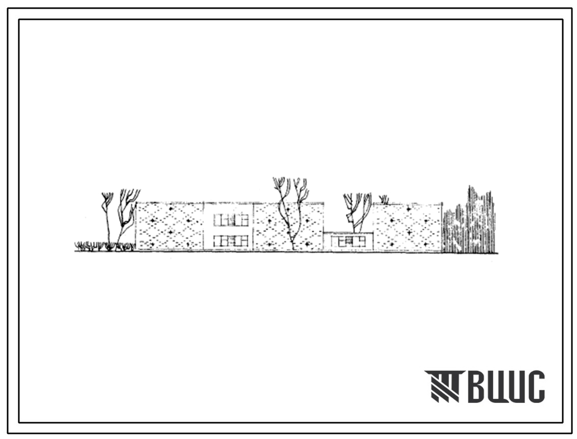Типовой проект 214-2-72 Детские ясли-сад на 320 мест со стенами из кирпича.
