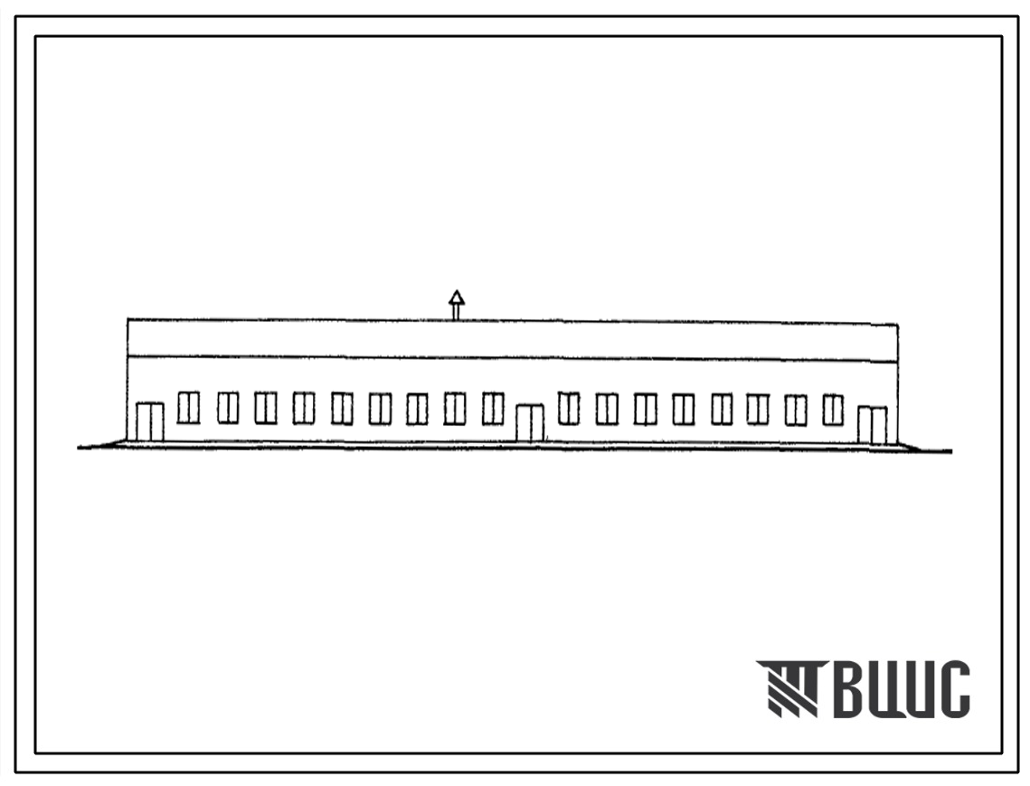 Типовой проект 808-2-12с Червоводня для выкормки гусениц тутового шелкопряда на 10 коробок грены с инкубаторием на 100 коробок грены. Для строительства в районах сейсмичностью 7 и 8 баллов. (Из местных строительных материалов).