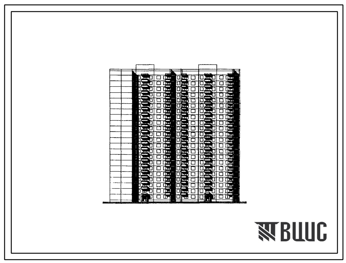 Типовой проект Пд3-03/22 22-ти этажные панельные жилые секции серии Пд3 производства ДСК-3