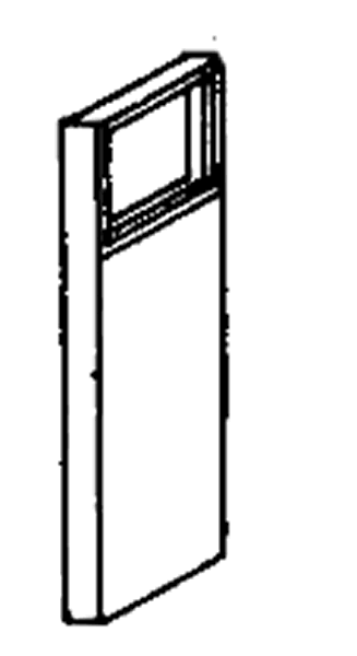 Фасады Серия 1.231-6 Трехслойные крупнопанельные перегородки на деревянном каркасе с наружными обшивками из сухой гипсовой штукатурки