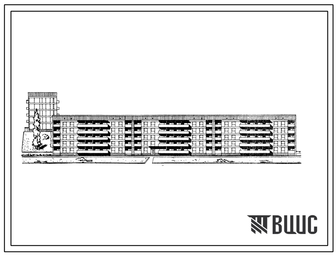 Типовой проект 113-87-70 5 этажный 6 секционный жилой дом на 89 квартир