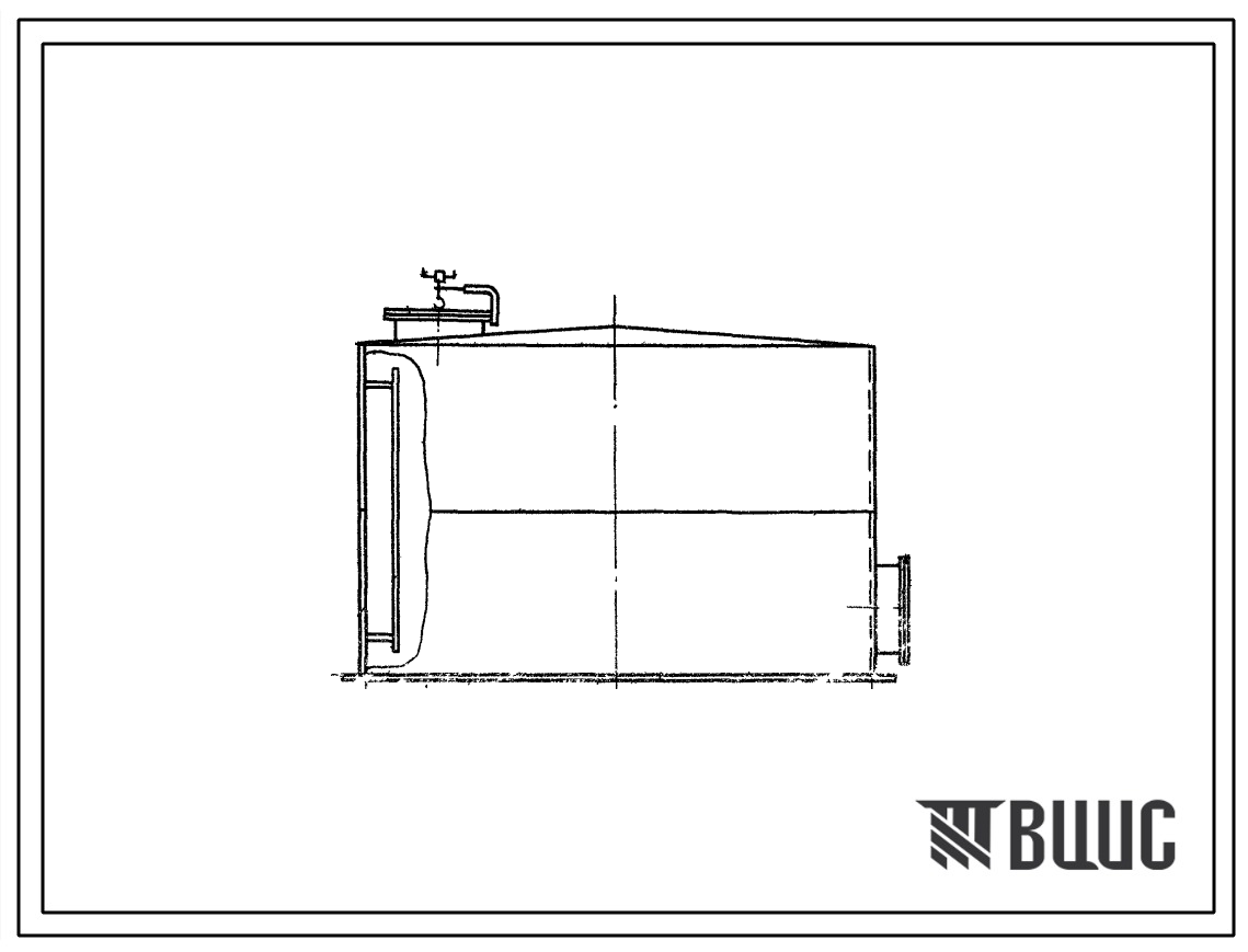 Типовой проект 705-4-65 Стальной вертикальный резервуар для неагрессивных химических продуктов емкостью 50 м?.
