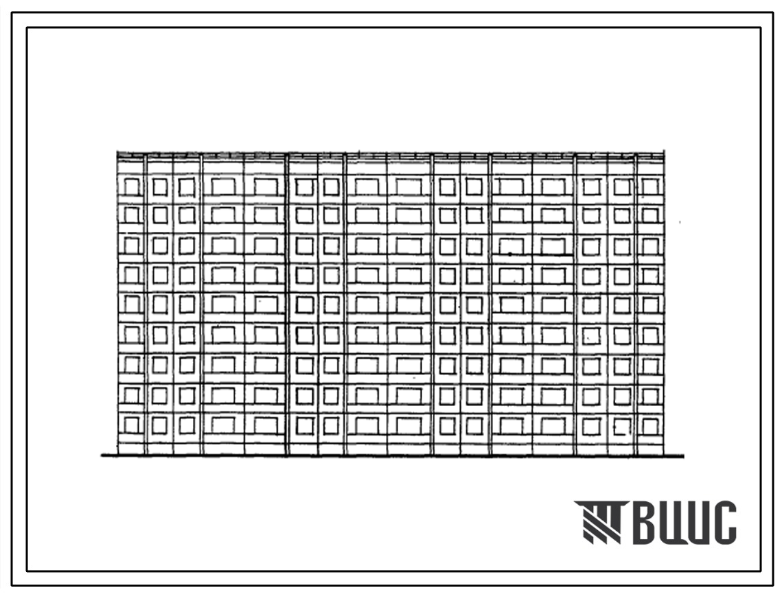 Типовой проект  97-097/1 Девятиэтажная блок-секция сдвоенная поворотная с внутренним углом на 72 квартиры (однокомнатных 1Б-18, двухкомнатных 2Б-18, трехкомнатных 3А-18, пятикомнатных 5Б-18). Для строительства в 1В климатическом подрайоне Красноярского кр