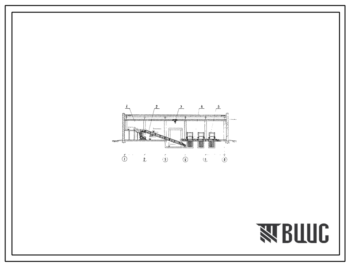 Типовой проект 902-2-272 Здание решеток на 3 механизированные решетки МГ8Т