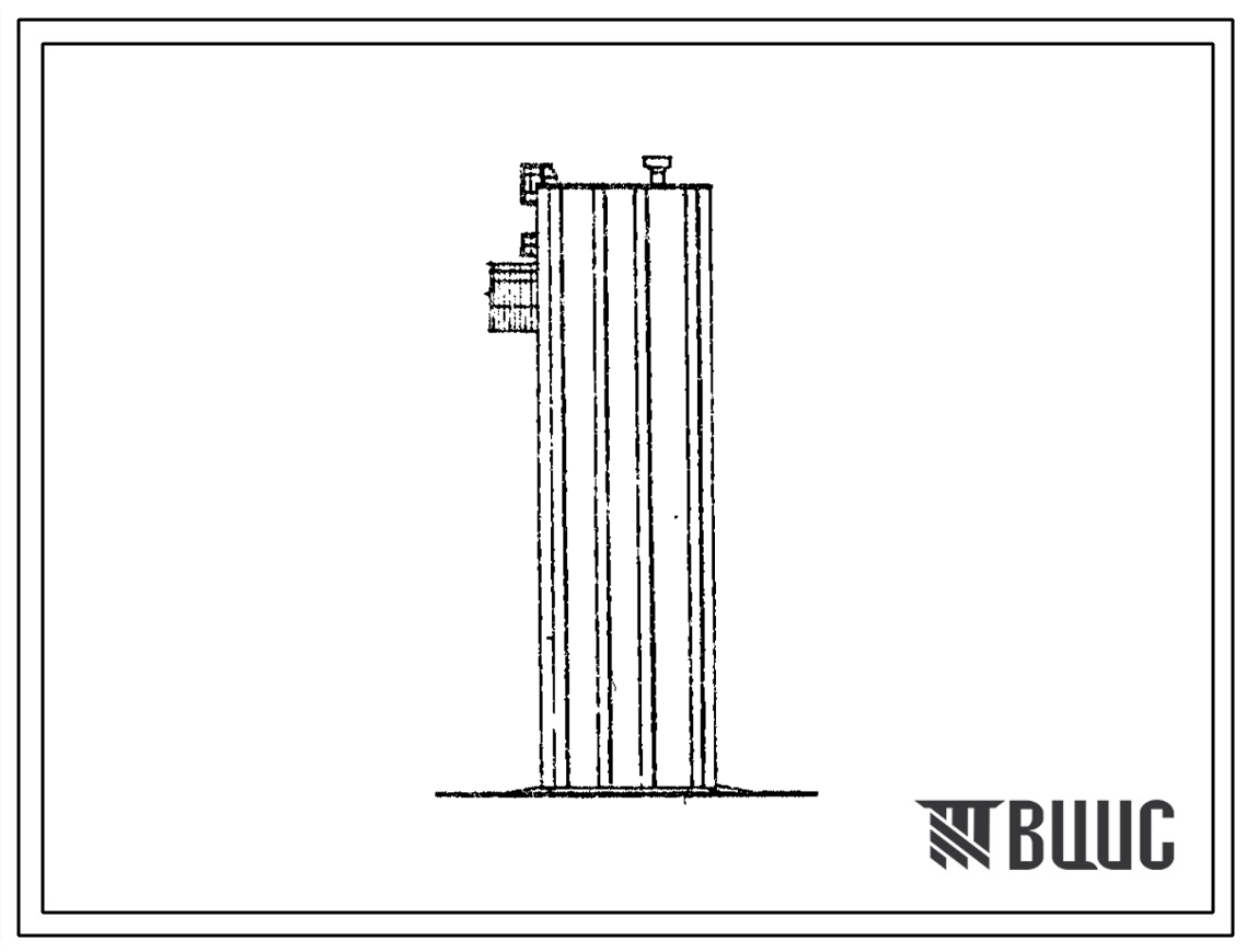 Типовой проект 902-5-29.86 Башня лифта метантенков объемом 5000 куб.м