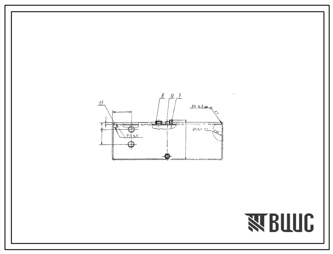 Шифр ПМ3-1.510.000 Гидробак ПМ3-1.510.000