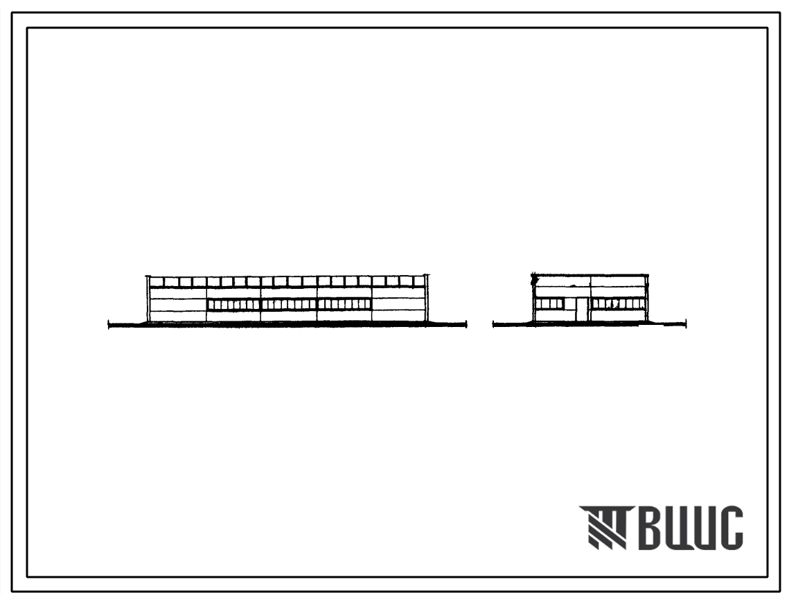 Типовой проект 420-06-5 Временные здания и сооружения сборно-разборного типа каркасно-панельной конструкции (решенные в металле) по серии 420-06. Столовая на 50 посадочных мест (доготовочная).
