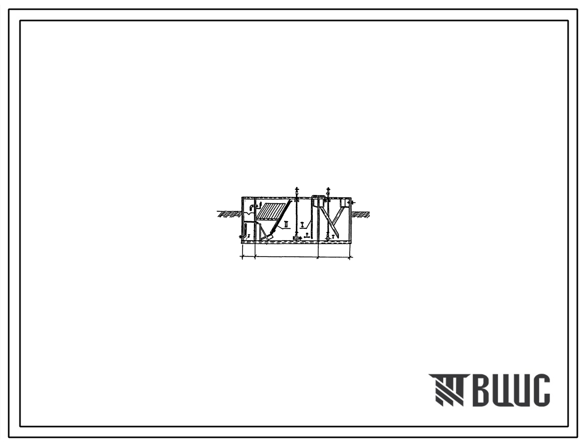 Типовой проект 902-2-461.88 Блок емкостей для канализационных очистных сооружений заводского изготовления произвдительностью 50, 100 м.куб/сут