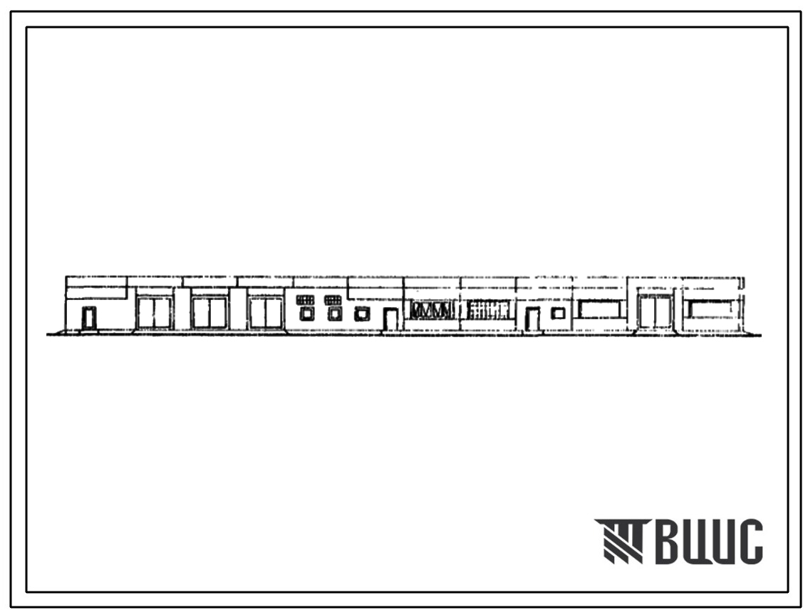 Типовой проект 817-198 Здание подсобно-вспомогательных помещений для птицефабрик в сборных железобетонных конструкциях