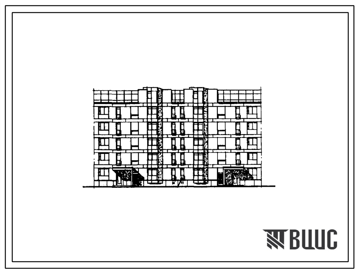 Фасады Типовой проект 123-015 Блок-секция пятиэтажная 30-квартирная рядовая с торцевыми окончаниями (однокомнатных 1Б — 10, двухкомнатных 2Б — 12, трехкомнатных 3Б — 8). Для строительства в IА, IБ, IГ климатических подрайонах.
