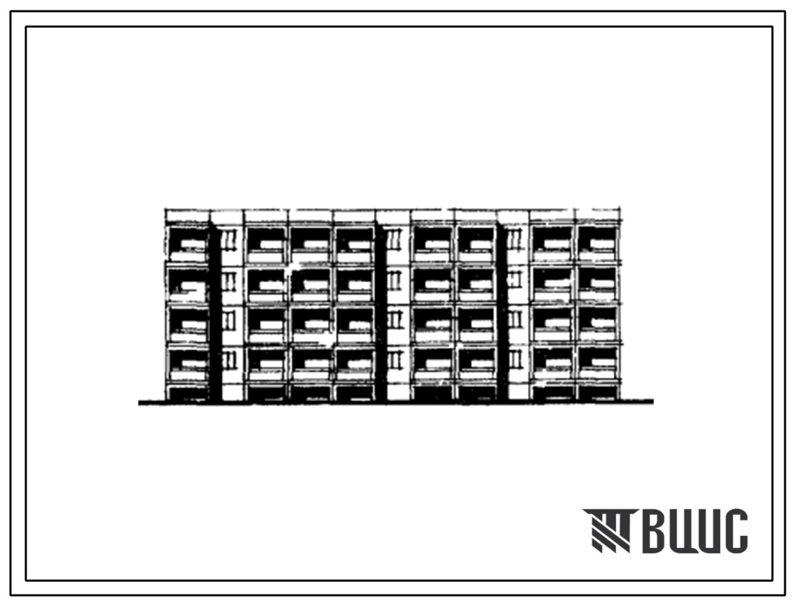 Типовой проект ТДСК-71А/77-011сп/1 Блок-секция четырехэтажная 24-квартирная    с левым торцовым окончанием (двухкомнатных 2А — 12, 2Б — 8, трехкомнатных 3Б - 4).