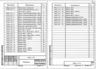 Состав альбома. Серия 1.463.1-17 ФермыВыпуск 7 Фермы пролетами 18 и 24 м типоразмера 1. Арматурные изделия. Рабочие чертежи