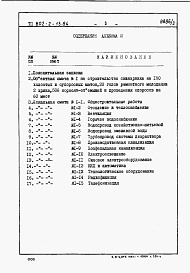 Состав альбома. Типовой проект 802-2-13.84Альбом 3 Сметы и ведомости потребности в материалах