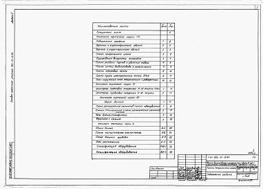 Состав альбома. Типовой проект 802-01-10.84Альбом 2 Схема генерального плана