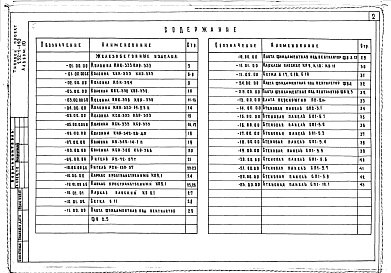 Состав альбома. Типовой проект 252-1-110Альбом 10  Изделия заводского изготовления: Изделия железобетонные и металлические, арматурные                      