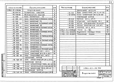 Состав альбома. Серия 1.138.1-15 БлокиВыпуск 1 Блоки толщиной 40, 50 и 60 см. Материалы для проектирования и рабочие чертежи