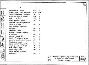 Состав альбома. Серия 4.407-59/71 ЗакреплениеАльбом 1 Монтажные схемы закреплений дереаянных опор ВЛ 6-20 кВ