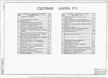 Альбом 6 Силовое электрооборудование. Технологический контроль из тп 902-1-136.88