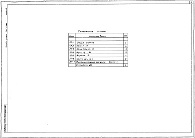 Состав альбома. Типовой проект 705-1-137 Альбом 2 Чертежи узлов и элементы конструкций 