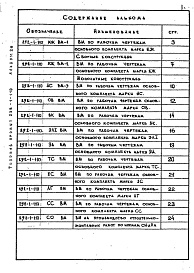 Состав альбома. Типовой проект 252-1-110Альбом 26 Ведомости потребности в материалах