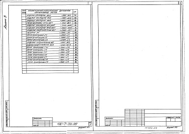 Состав альбома. Типовой проект 416-7-310.89Альбом 3 Архитектурные решения. Конструкции железобетонные. Конструкции металлические