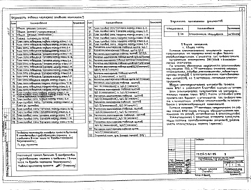 Состав альбома. Типовой проект 254-7-16.1.88Альбом 5 Электрооборудование