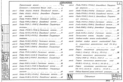 Состав альбома. Серия 3.901-1 СборныеВыпуск 2 Рабочие чертежи предварительно напряженных раструбных труб Ду 500-1600 мм, изготавливаемых методом виброгидропрессования