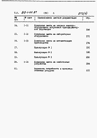 Состав альбома. Типовой проект 812-1-114.87Альбом 7 Сметы