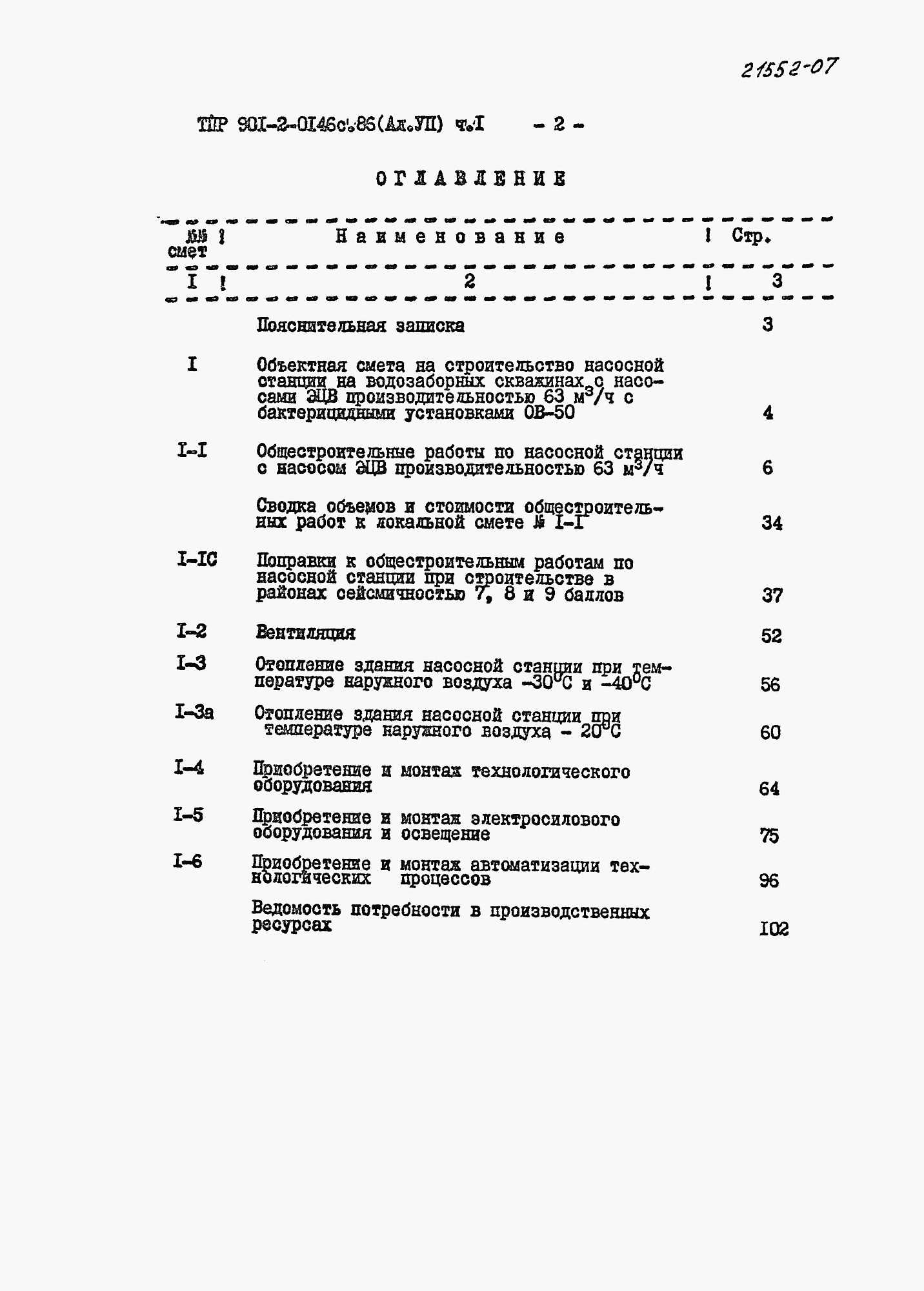 Состав фльбома. Типовой проект 901-2-0146с.86Альбом 7 Сметы