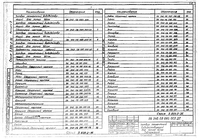 Состав альбома. Серия 3.820.2-36 ЗатворыВыпуск 2 Затвор 0,8 м. Рабочие чертежи